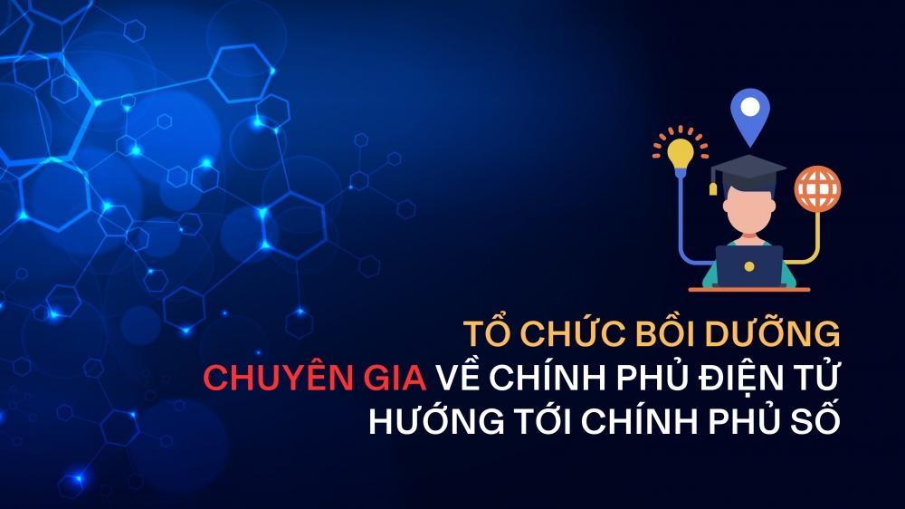 TỔ CHỨC BỒI DƯỠNG CHUYÊN GIA VỀ CHÍNH PHỦ ĐIỆN TỬ HƯỚNG TỚI CHÍNH PHỦ SỐ